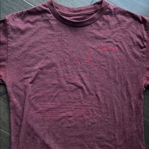 Marmot x Thread Men's Maroon Short Sleeve Tee